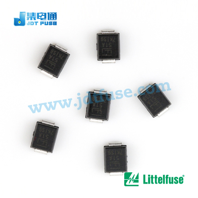 力特TVS P6SMB51A 单向51V 瞬变抑制二极管littelfuse