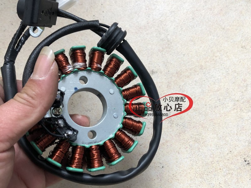 BJ125-3E小暴龙TNT125磁电机发电机定子组件线圈