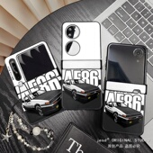 藤原豆腐店AE86头文字D适用荣耀MagicVFlip2手机壳新款 PuraX典藏版 保护套男生华为Pocket2折叠屏novaFlip皮纹