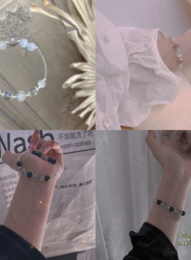 ins闺蜜情侣款男女古风手链串个性精致感小众设计感