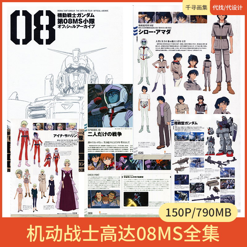 机动战士高达08MS 图集 卡通动漫美图壁纸HQ150
