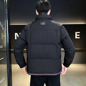 @标 抖音 外套羽绒服拼接拼色高级感男外套8566-P175图片