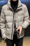 @店主风-冬季新款白鸭绒羽绒服l立领潮流男上衣-YR812-P100，男装羽绒服，电商D246