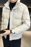 @店主风-跑量冬白鸭绒纯色立领羽绒服潮流男上衣997-P110，男装羽绒服，电商D246