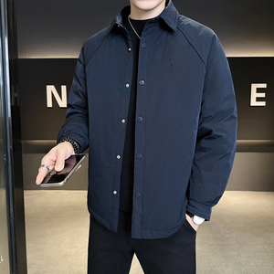 @标 2025秋冬新款翻领羽绒服潮流男外套1063-P140图片