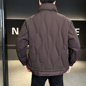 @标  2025新款外套羽绒服设计高级感男立领外套9923-P175图片