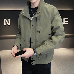 @店主风-原版面料 春秋季新款工装立领夹克外套JK103-特P80图片