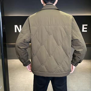 @标50 新款外套羽绒服工装设计高级感男立领外套YR898-P185图片