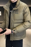 @店主风-大免洗皮面料冬白鸭绒立领羽绒服潮流男8622-P160，男装羽绒服，电商D246