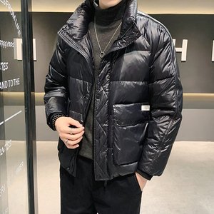 @店主风-冬亮面新款羽绒服潮流男时尚外套-YR801-特P100图片