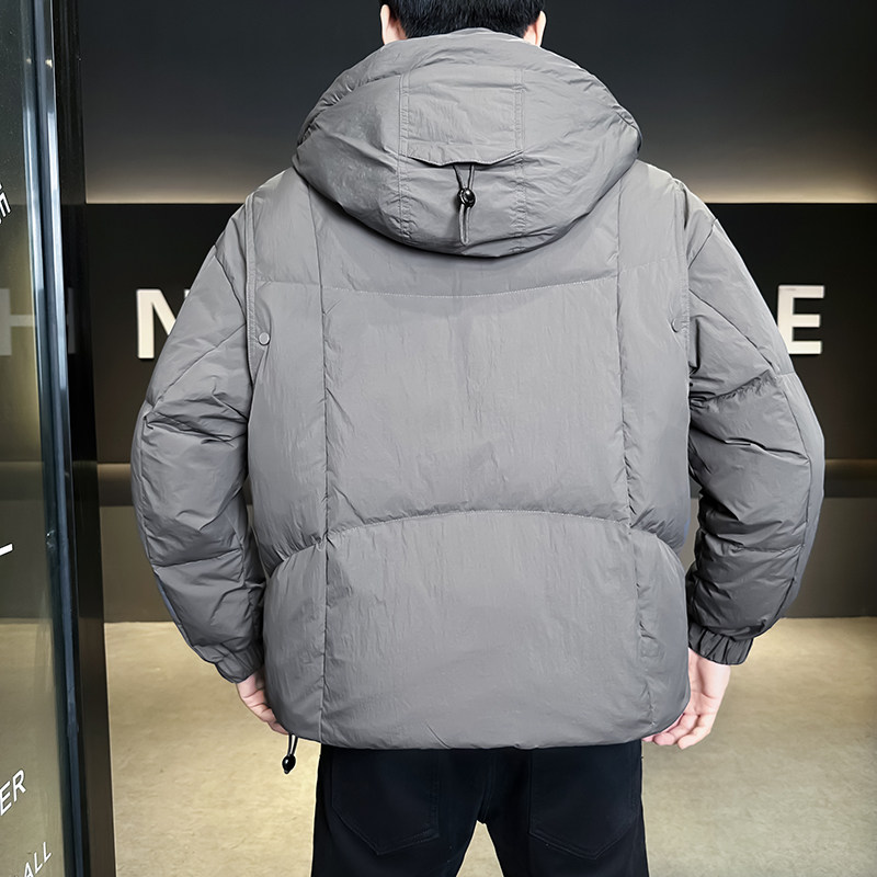 @新标90-2025新款外套羽绒服连帽拼接潮流男上衣8008-P280,男装羽绒服,电商D246