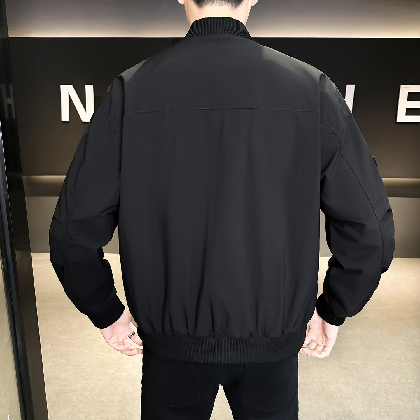 2026春秋新款男士外套定制棒球领工装夹克男1907-P95,男装夹克,电商D246