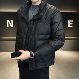 @店主风-大免洗皮面料冬立领羽绒服潮流男8622-P160，男装羽绒服，电商D246