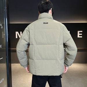 @标 2025秋冬新款立领工装羽绒服潮流男外套1067-P155图片