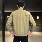 店主风男士飞行服外套2026新款棒球领潮牌工装夹克9937-P95，男装夹克，电商D246