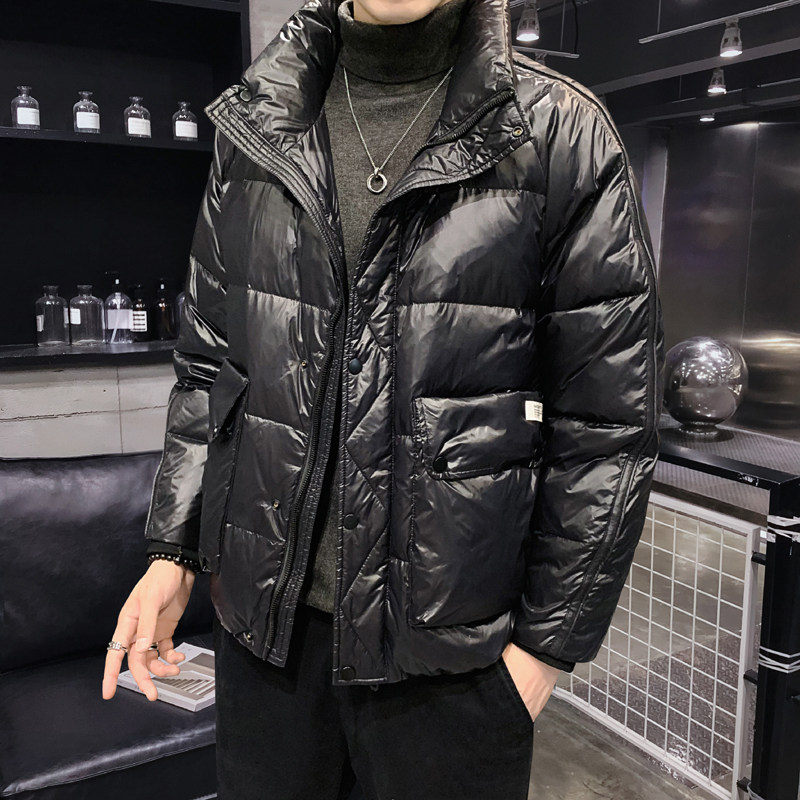 @店主风-冬新款亮面白鸭绒羽绒服潮流男时尚上衣-YR801-P140,男装羽绒服,电商D246