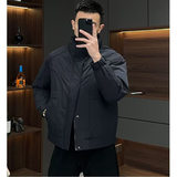 @标抖音冠什么希外套三防石墨烯羽绒服男外套5516-P190，男装羽绒服，电商D246