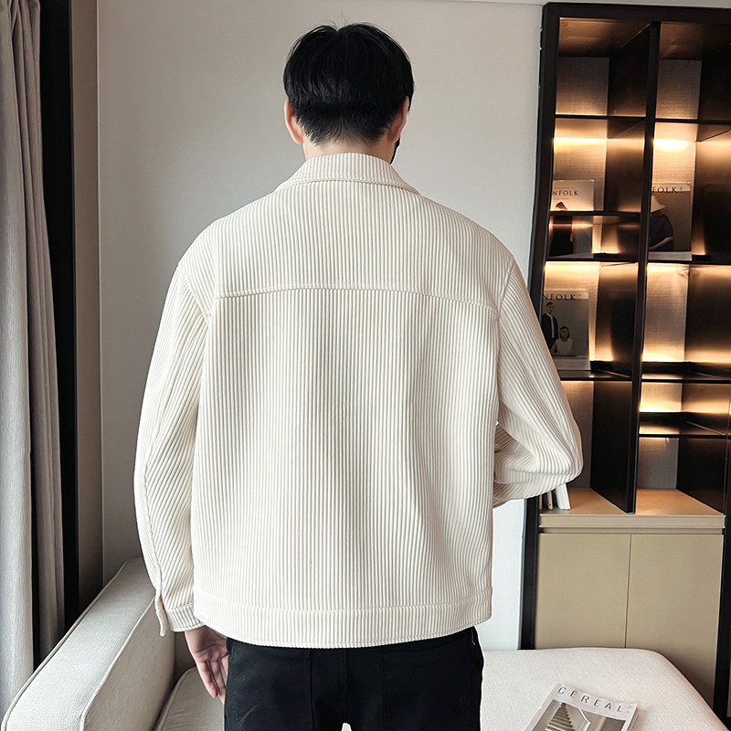 @店主-不起球灯芯绒工装夹克外套W510薄款P110有二棉加厚120,男装夹克,电商D246