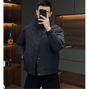 @标 抖音冠什么希 白鸭绒三防石墨烯羽绒服男外套5516-P190图片