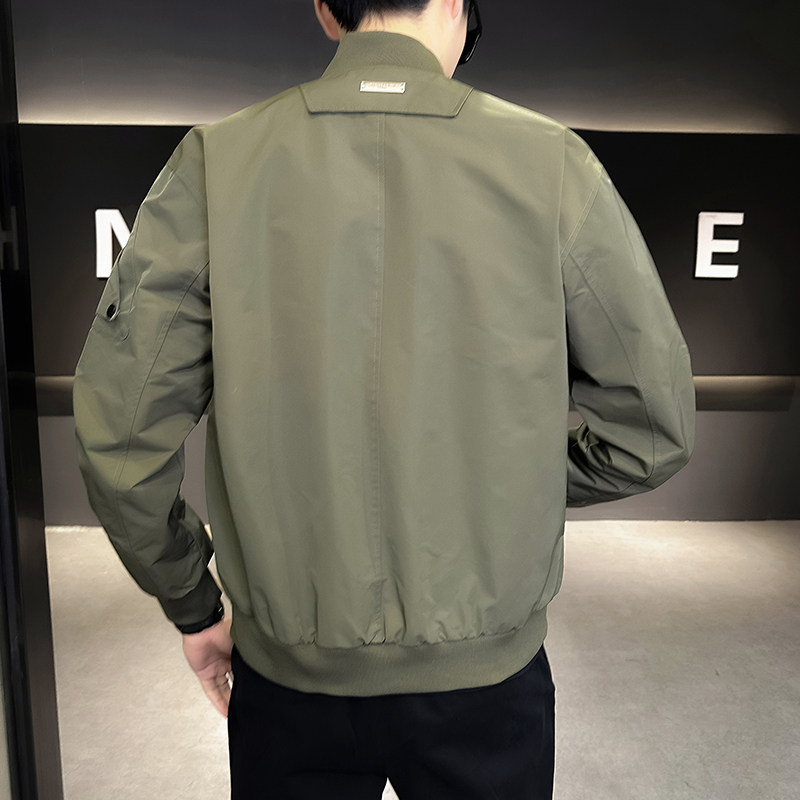 店主风2026春秋新款男士重工外套棒球领工装夹克男JK115-P110,男装夹克,电商D246