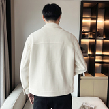 @店主风-不起球高端春装灯芯绒工装夹克外套W510-P120，男装夹克，电商D246