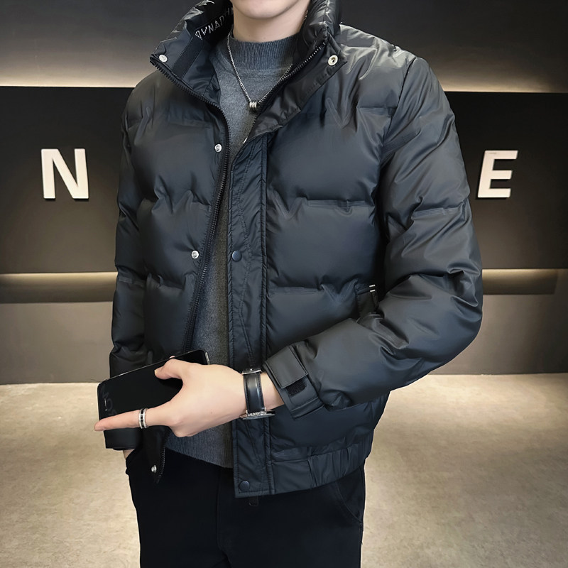 @店主风-跑量冬纯色立领羽绒服潮流男外套997-P110图片
