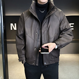 @新标90淘系美式皮衣外套羽绒服设计感男外套YR895-P260，男装皮衣，电商D246