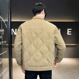 @店主风-美式工装冬新款衬衫领羽绒服潮流男-2521-特P100，男装衬衫，电商D246