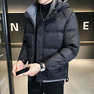@店主风-大码冬新款羽绒服潮流男连帽外套-8808-特P100图片