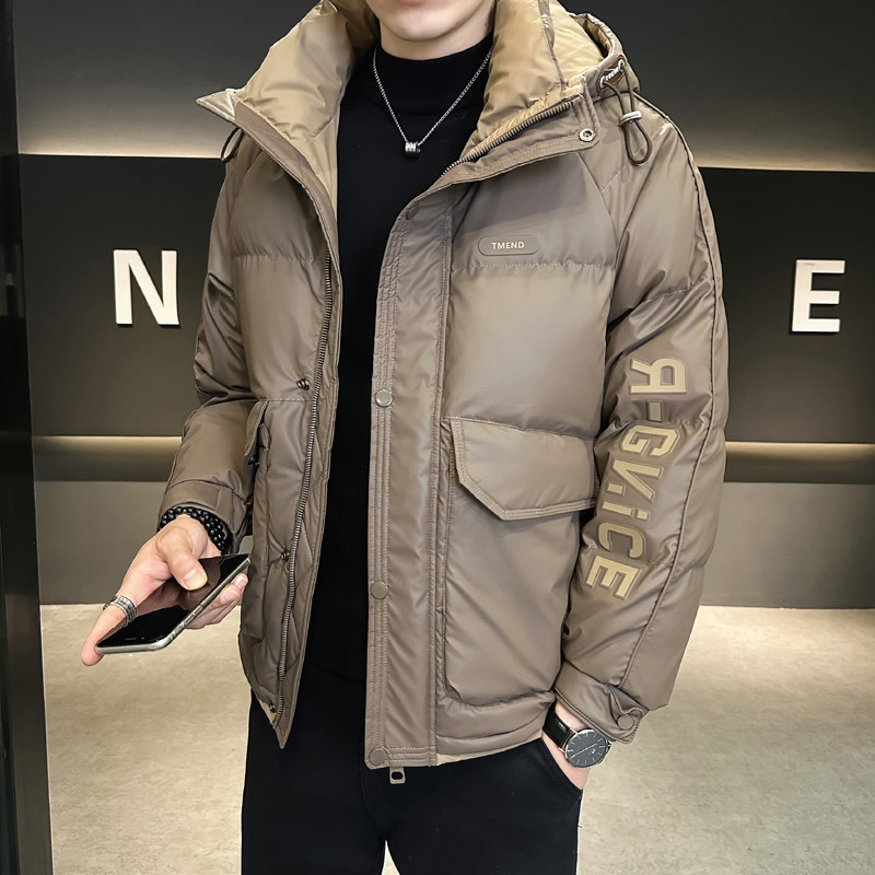@店主风-大白鸭绒羽绒服男连帽68025-P185控卷后不低于268,男装羽绒服,电商D246