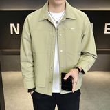 @店主-2025春装淘系男士高端纯色商务工装夹克外套102-P105，男装夹克，电商D246
