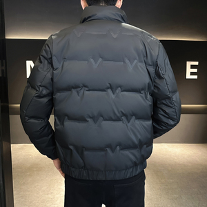 @店主风-跑量冬纯色立领羽绒服潮流男外套997-P110图片