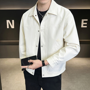 @店主-2025春装淘系男士高端翻领商务工装夹克外套103-P105图片