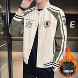 店主风二棉加厚男士飞行服外套棒球领工装加棉夹克棉衣999JM-P105，男装夹克，电商D246