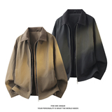 平铺3D-2026春秋 男士外套翻领假两件工装夹克男3318-P125,男装夹克,电商D246,电商基地 平铺3D-2026春秋 男士外套翻领假两件工装夹克男3318-P125,男装夹克,电商D246,电商基地