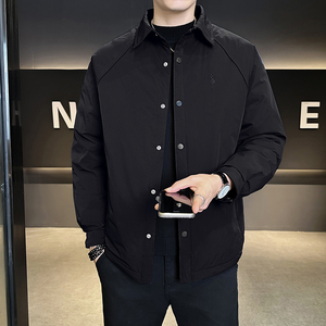 @标 2025秋冬新款翻领羽绒服潮流男外套1063-P140图片