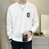 @店主风特殊面料上衣男针织长袖卫衣圆领外套休闲-7707-P58，男装卫衣，电商D246