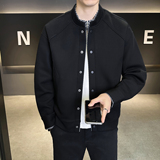 2026春秋新款男士外套定制开衫假两件工装夹克男JK158-P100，男装夹克，电商D246