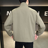 @店主高级感薄款夹克工装立领网布拼接外套12513-P95控138，男装夹克，电商D246