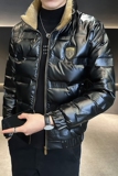 @店主风-有大码亮面欧货白鸭绒羽绒服潮流男-992-P115，男装羽绒服，电商D246