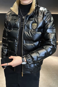 @店主风-有大码亮面欧货白鸭绒羽绒服潮流男-992-P115图片