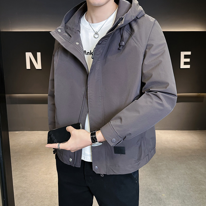 @店主-2026春秋装装连帽男士立体裁剪工装夹克外套6806-P115图片