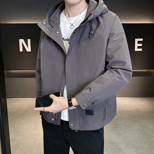 @店主-2026春秋装装连帽男士立体裁剪工装夹克外套6806-P115图片
