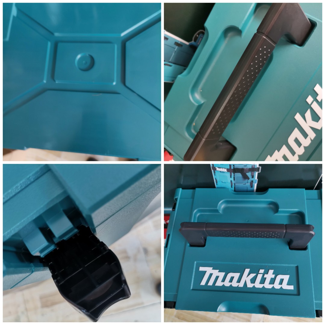 MAKITA NO. 3 도구 상자 산업용 등급 스택 가능 및 결합된 다층 하드웨어 도구 보관 상자 부품 보관 상자