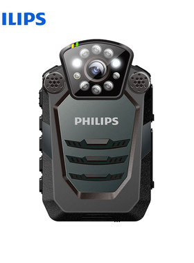 飞利浦（PHILIPS）VTR8200音视频执法记录仪工作记1296P红外夜视