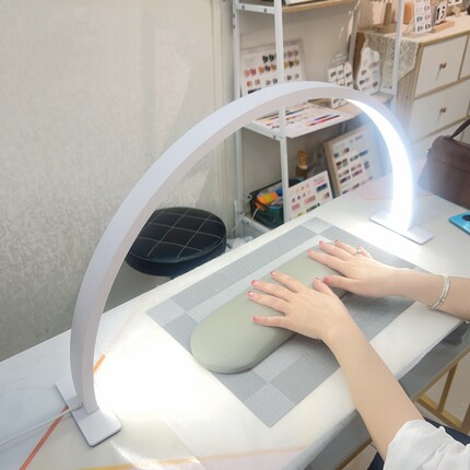 美甲u型LED照明美容院工作灯简约护眼美甲美容专用灯