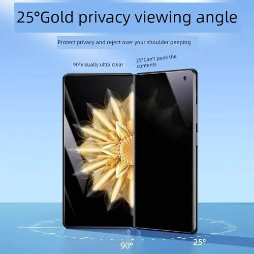 适用Vivoxfold5/3Pro防窥膜回火膜Xfold3/2+可折叠屏外屏防摔护眼防蓝光防指纹曲面屏内屏高清防窥原装手机膜