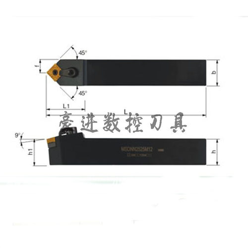 45度数控刀杆外圆车刀MSDNN1616/2020/2525/3232/H12/K12/M12/P12