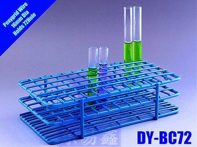 72孔 10～12 mL耐酸碱环氧树脂涂层离心管架防磕碰 coating rack