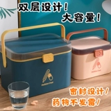 Домашняя медицинская коробка медицинской ящики первого агентства медицинской фармацевтической ящика для хранения маленькая большая -